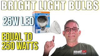 SUPER BRIGHT LED Light Bulbs  OFFICE HOBBY ROOM WORKSHOP YARD [upl. by Zuliram]