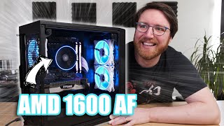 AMD Ryzen 1600 AF MATX gaming PC build Ft RTX 2060 [upl. by Auston]