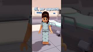 KAREN EMBARAZADA DA A LUZ EN ROBLOX PARTE 2 roblox comedy brookhaven shorts viral [upl. by Inihor]