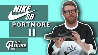 2018 Nike SB Portmore II Skate Shoes [upl. by Adivad]