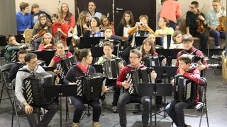 Musiques et danses Irlandaises AURILLAC mars 2015 Concert avec les élèves [upl. by Polinski70]