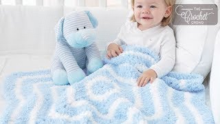 Crochet Baby Pipsqueak Star Blanket  EASY  The Crochet Crowd [upl. by Kask]