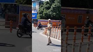 Salute traffic police 🫡🫡 roadrage vlog youtube shortsfeed shorts trending [upl. by Means655]