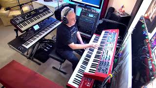 Funky Winelight improvisation long version on Nord Stage 4 compact [upl. by Appleby230]