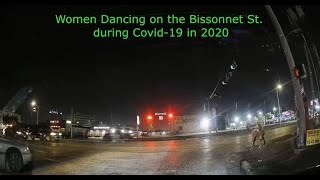 Houston TX Women Walking Down The Bissonnet Plainfield amp Centre St Day And Night [upl. by Waugh605]