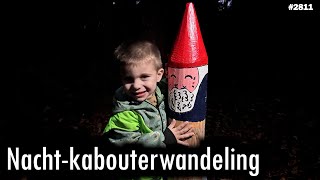 NACHT BOSWANDELING  JOLIEN EN JENNO VLOG 2811 [upl. by Assirak]