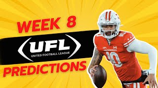 UFL week 8 Predictions  All UFL week 8 Game Picks The Scoreboard Podcast Episode 190 [upl. by Boyd]