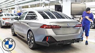 BMW 5 Series Production in Dingolfing Germany [upl. by Murrell]