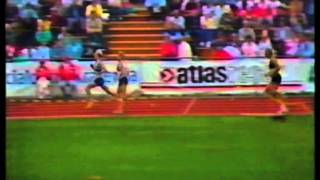 SM I FRIIDROTT 1987 10000M GÄVLE Mats Erixon Mölndals AIK [upl. by Nnylsia480]