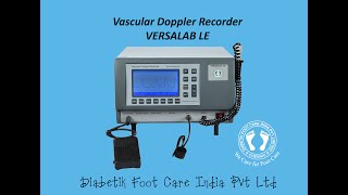 Vascular Doppler Recorder VERSALAB LE [upl. by Anerys]