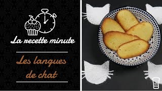 🍰 BISCUITS LANGUE DE CHAT 🍰 [upl. by Nicola]