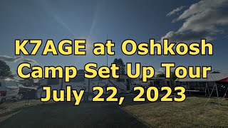 Oshkosh Camp and Trailer Tour [upl. by Soluk]