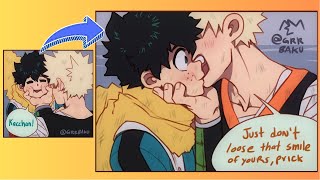 bakudeku  Deku Break the Ice with Kacchan english comic Dub [upl. by Aisyle]