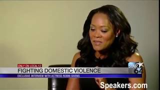 Keynote Speaker Robin Givens • Presented By • Speakerscom • Fighting Domestic Violence [upl. by Suhpesoj]