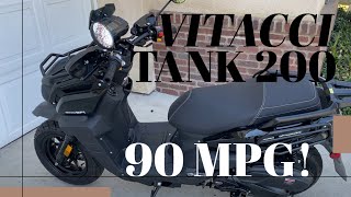 Vitacci Tank 200 EFI Scooter [upl. by Seys]