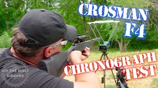 Crosman F4 Chronograph Test [upl. by Kera929]