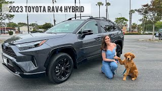 Check Out My New 2023 Toyota RAV4 Hybrid XSE Find Out Why I Got It For The 2nd Time amp What I Love [upl. by Laurens857]