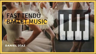 FAST TENDÚ ballet  Chopin Music For Ballet Class [upl. by Oivat]