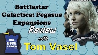 Battlestar Galactica  Pegasus Expansion  with Tom Vasel [upl. by Jeb493]