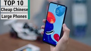 Best Cheap Chinese Phablets 2023  Top 10 Best Large Phones [upl. by Innavoj]