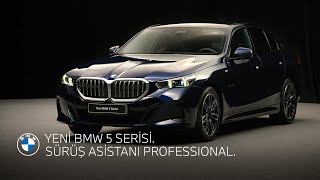 YENİ BMW 5 SERİSİ SÜRÜŞ ASİSTANI PROFESSIONAL [upl. by Shayla694]