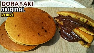 Resep Dorayaki Teflon 2 telur Anti Gagal  Japanese Pancake DORAYAKI [upl. by Auberon]