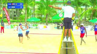 GRAN FINAL DE CIRCUITO VOLEIBOL DE PLAYA NORCECA 2023 CUBA v NICARAGUA Masculino [upl. by Kyred972]