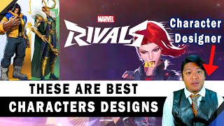 Reaction and Analysis of MARVEL RIVALS Character Designs [upl. by Wolliw]