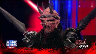 Red Eye On FOX News  14th Appearance by GWAR Frontman Oderus Urungus [upl. by Sherrie]