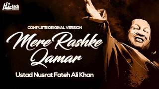 MERE RASHKE QAMAR Original Complete Version  USTAD NUSRAT FATEH ALI KHAN  OFFICIAL VIDEO [upl. by Notled]