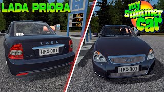 I REPAIRED AND DROVE HOME THE LADA PRIORA I My Summer Car [upl. by Toogood771]