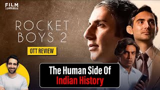 Rocket Boys Season 2 Web Series Review by Suchin  Jim Sarbh Ishwak Singh  Film Companion [upl. by Nnaxor]