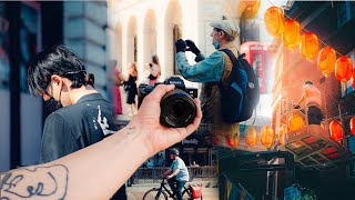 50mm 18 POV chilled street photography  Sony A7iii [upl. by Wirth]