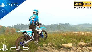 PS5 MXGP 21 Enduro Looks Amazing  Ultra High Realistic Graphics 4K HDR 60fps [upl. by Ecnedurp]