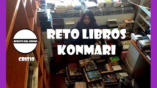 RETO LIBROS LA MAGIA DEL ORDEN NUEVOS RETOS SEMANALES METODO KONMARI [upl. by Gisser]