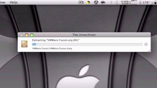 Mac OS X  Applications  The Unarchiver [upl. by Hairahcaz69]