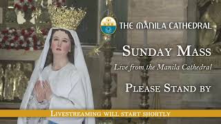 Sunday Mass at the Manila Cathedral  February 11 2024 600pm [upl. by Shere56]