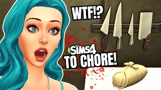 NIEPOKOJĄCE 🔪 domy w THE SIMS 4 Pierwszy raz się przestraszyłam💀 [upl. by Sully]