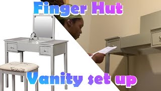 FINGERHUT VANITY SETUP WITH ME Does fingerhut have quality products [upl. by Gaelan89]