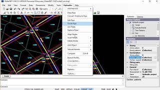 WaterNETCAD excavation and support patterns [upl. by Mathilde795]