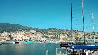 Porto Vecchio di Sanremo immagini della città dallhotel Lucciola 0184 484236 italian Riviera [upl. by Llerrod725]