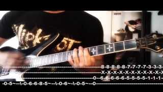 SLIPKNOT THE NEGATIVE ONE COVER TABS [upl. by Mohandas326]