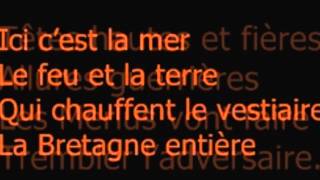 Hymne du FC Lorient  Paroles [upl. by Aicenet565]