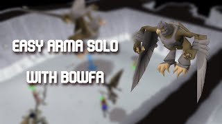 OSRS  Easy Armadyl Solo Kill with Bowfa [upl. by Arted]