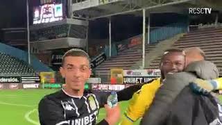 Hervé koffi est célébré en héro après son match contre Genk [upl. by Eislehc]