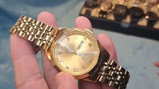 OLEVS Luxury Gold Watch REVIEW Total TRASH or TREASURE You Decide Affordable Budget Friendly [upl. by Lossa]