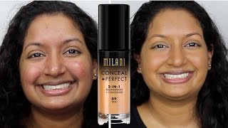 Miliani Conceal  Perfect 2in1 Foundation  Concealer  1 Week Wear Test [upl. by Ydnik461]