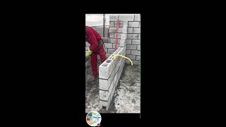 African man laying concrete block [upl. by Cann934]