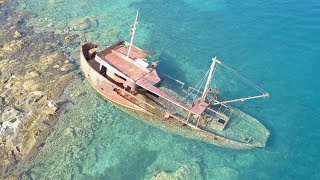 Wreck  Bay of Kotor  Montenegro [upl. by Ruon706]