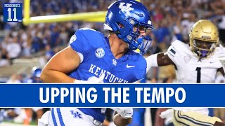 Kentucky footballs offense will be more uptempo [upl. by Yessak]